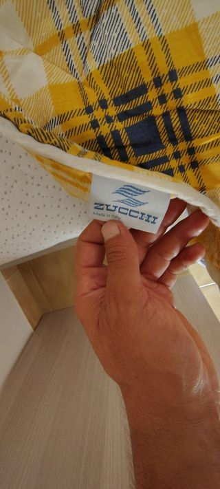 Piumino Zucchi a quadri