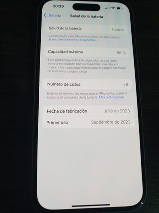 iPhone 15 128GB Azul Nuevo