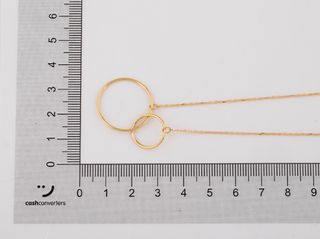 cadena oro 18k 22cm