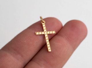 crucifijo oro 18k