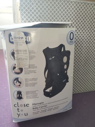 Mochila Portabebés Chicco Gris