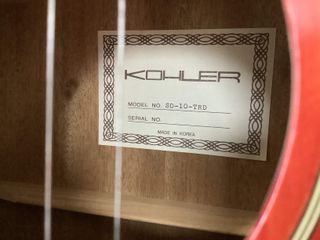 guitarra clasica kohler sd-10-trd