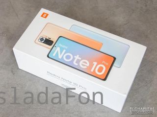 Caja de Xiaomi Redmi Note 10 Pro