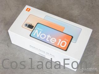 Caja de Xiaomi Redmi Note 10 Pro