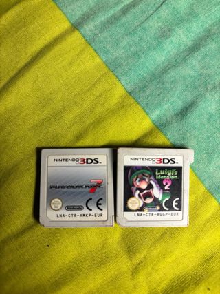 2 Giochi Nintendo 3DS: Mario Kart 7 & Luigi's Mans
