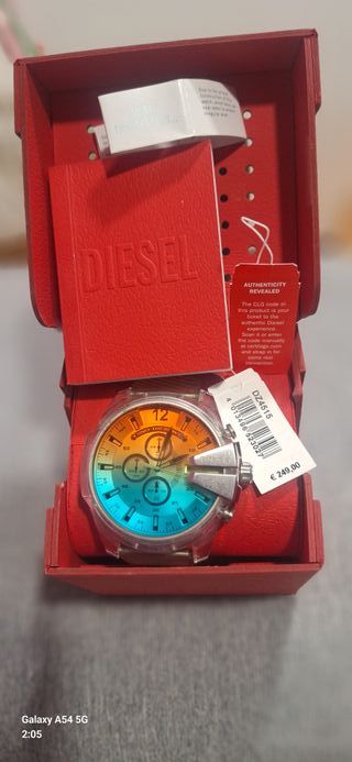 Reloj Diesel DZ4515 Azul/Naranja