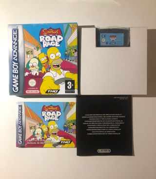 The Simpsons Road Rage Game Boy Advance