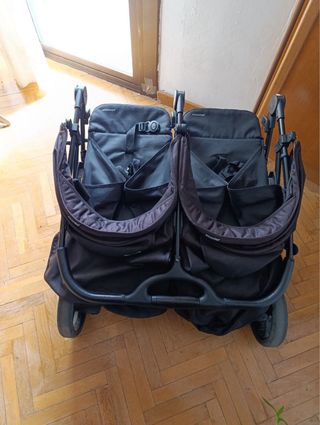 Silla de paseo doble y capazos