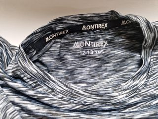 Camiseta Trail Montirex Junior Gris