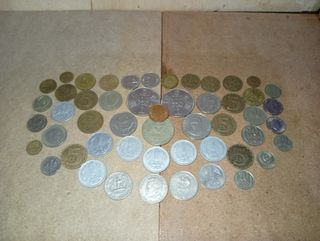Collezione di monete antiche varie