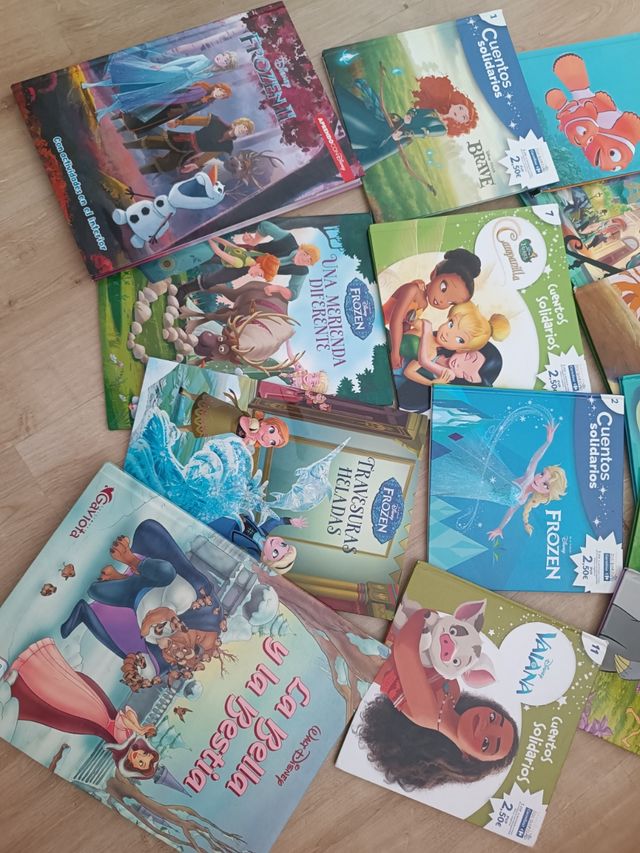 Lote/ pack/ colección libros Disney