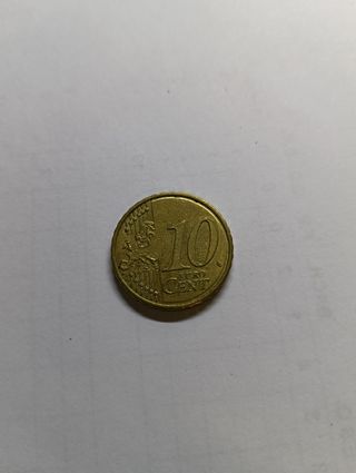 Moneda de 10 céntimos de euro