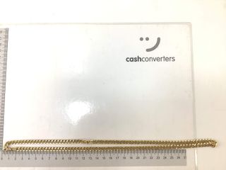 cadena oro 18k 30cm