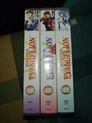 Neon Genesis Evangelion VHS Colección