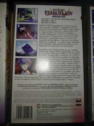 Neon Genesis Evangelion VHS Colección