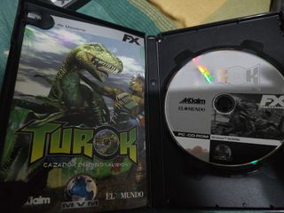 Turok PC CD-ROM Cazador de Dinosaurios