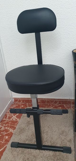 Taburete Guitarra Negro Stage Tool