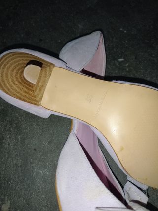 Zapatos KOAN rosas con lazo