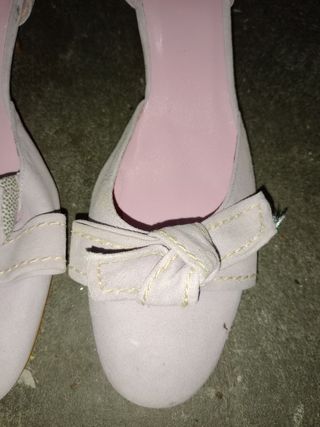 Zapatos KOAN rosas con lazo