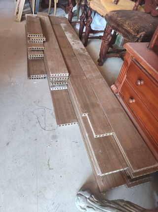 Tarima WPC efecto madera