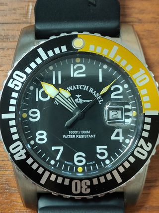 Reloj Zeno WachtBasel mod. Airplane Diver Quartz