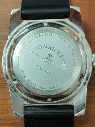 Reloj Zeno WachtBasel mod. Airplane Diver Quartz