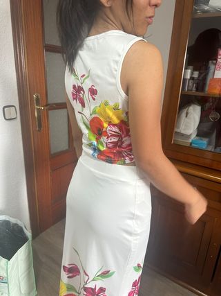 Conjunto Falda y Top Estampado Floral