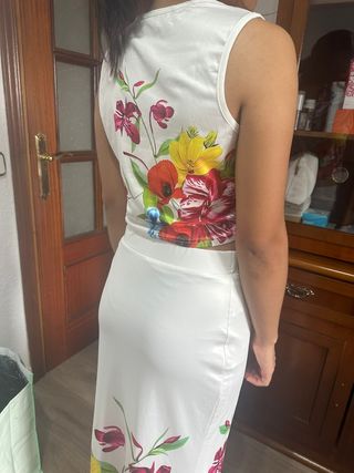 Conjunto Falda y Top Estampado Floral