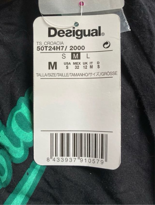 Maglietta Desigual M - Mai Usata