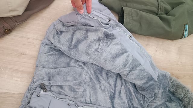 Lote Abrigos niña talla 8