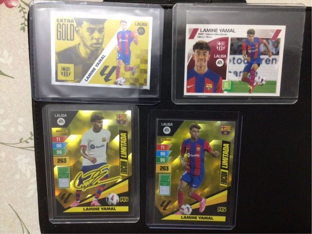 Lote Cromos Lamine Yamal