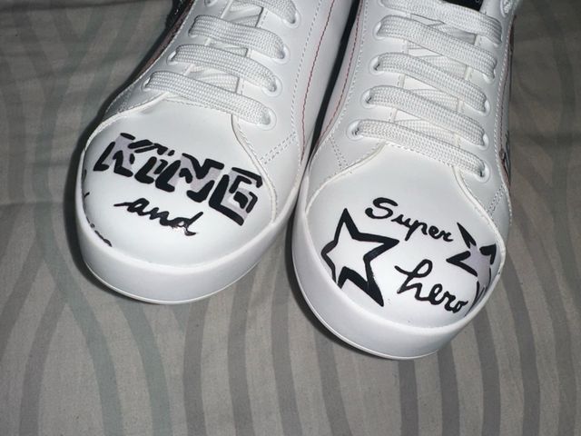 Zapatillas Dolce & Gabbana Blancas y Negras