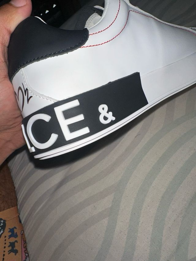 Zapatillas Dolce & Gabbana Blancas y Negras