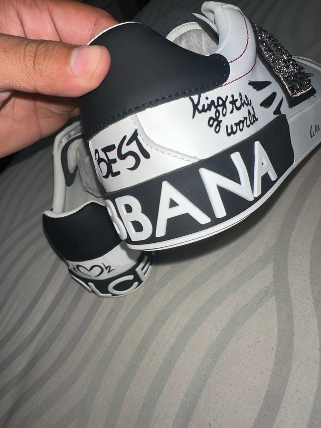 Zapatillas Dolce & Gabbana Blancas y Negras