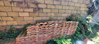 Tejas planas de barro