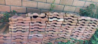 Tejas planas de barro