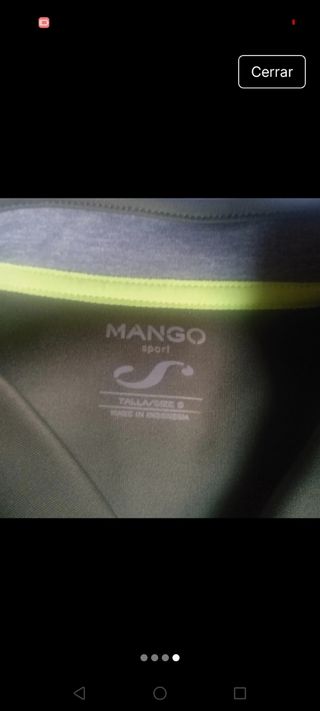 Chaqueta deportiva cremallera verde oliva