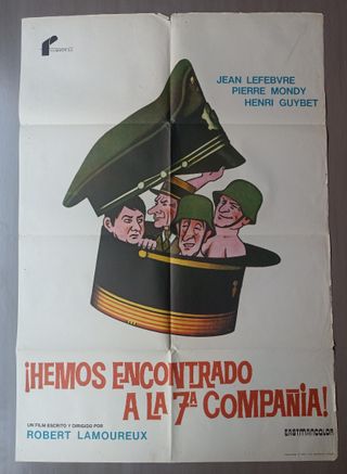 Cartel Cine Hemos Encontrado a la 7ª Compañía
