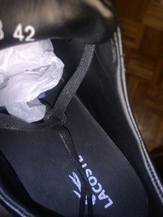 Sapatos Lacoste Pretos