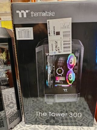 Caja PC Thermaltake The Tower 300 Negra