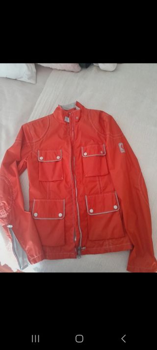 Cazadora Belstaff Naranja Mujer