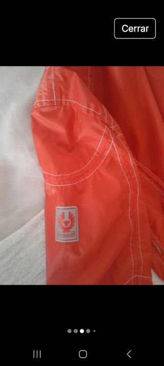 Cazadora Belstaff Naranja Mujer
