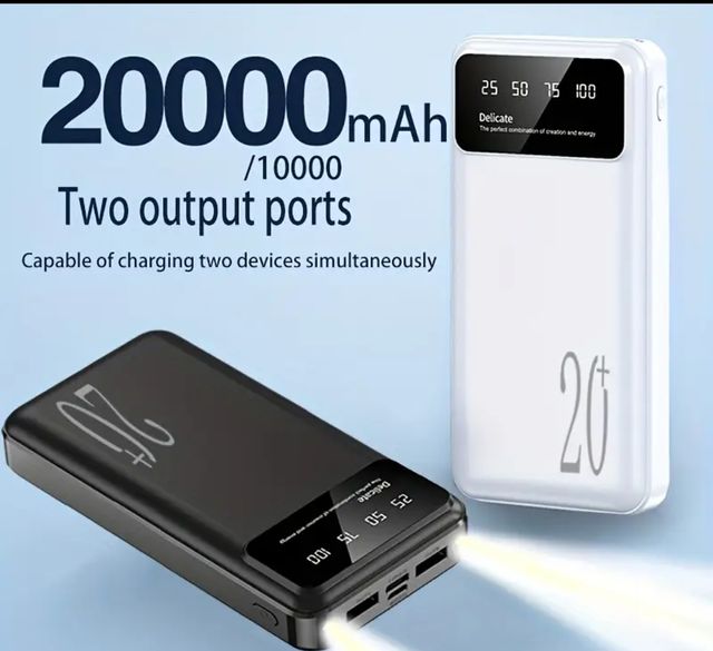 Power Bank 20.000 mAh NUEVA