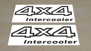 Kit pegatinas 4x4 Nissan-Terrano Negro x2UND
