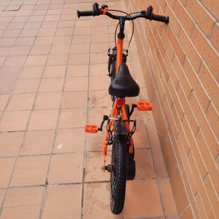 Bicicleta Btwin 500 Robot Naranja 4.5-6 Años