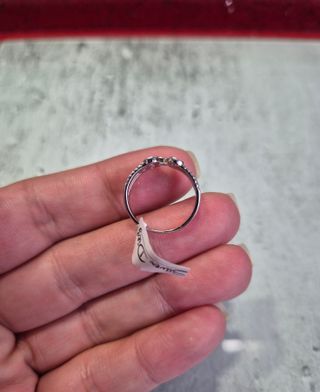 Anillo Plata 16mm con Circonitas