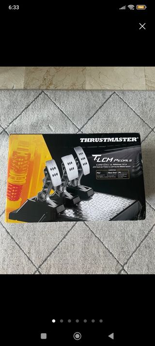 Pedales Thrustmaster T-LCM