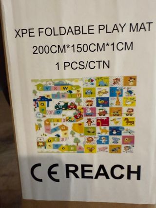 Tappeto gioco bambini con animali