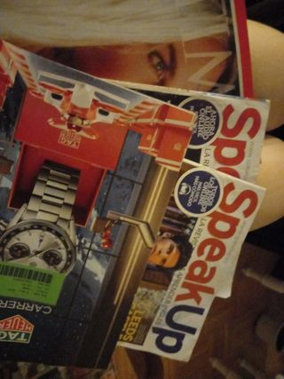 Regalo revistas en ingles speak up, times