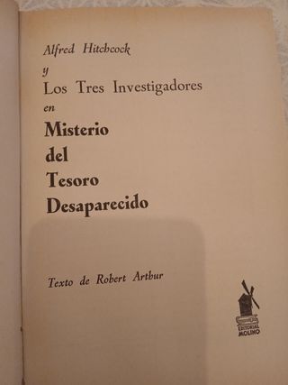 Libro Alfred Hitchcock Los Tres Investigadores